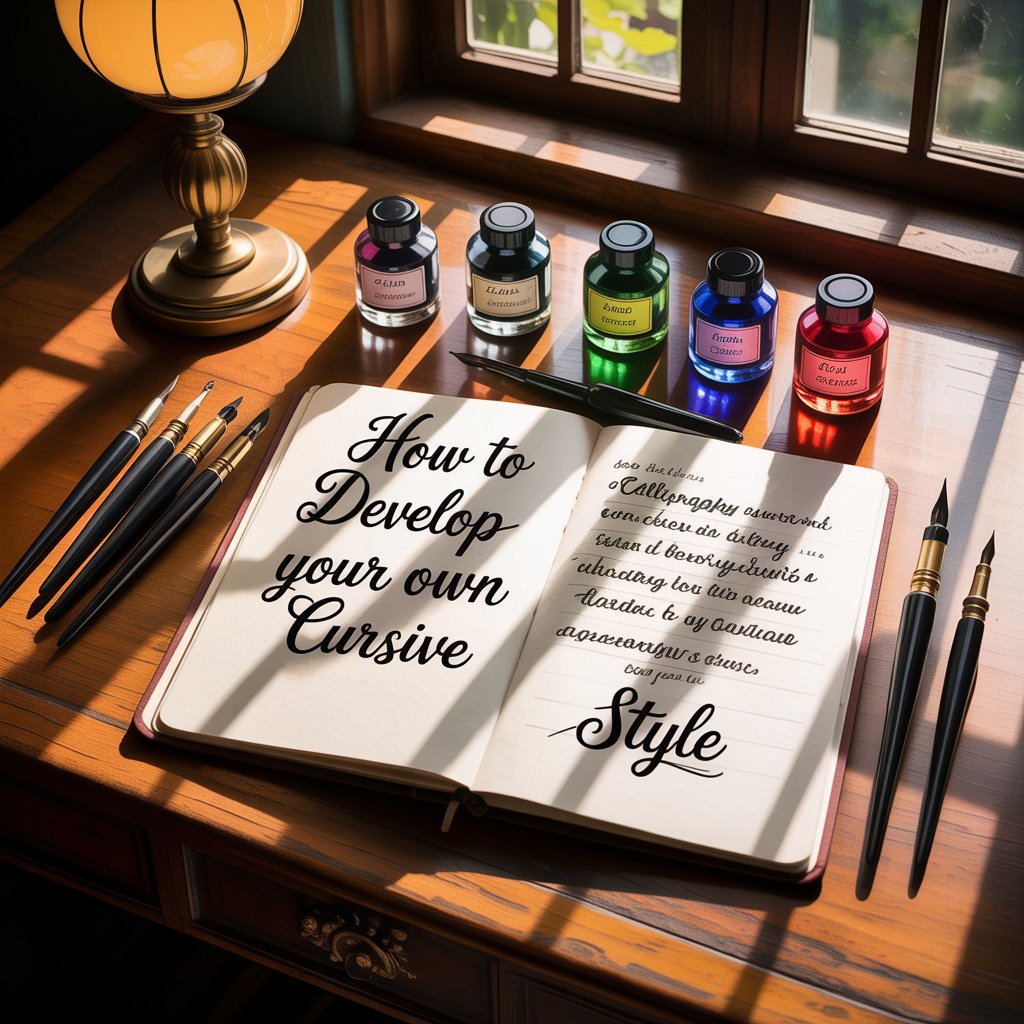 Step-by-Step Guide to Developing Your Cursive Style