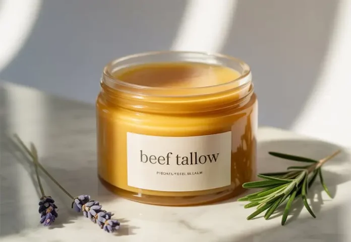 Beef tallow for skin benefits